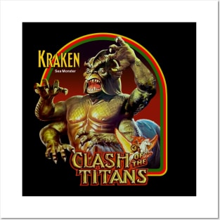 Kraken Vintage 80s Posters and Art